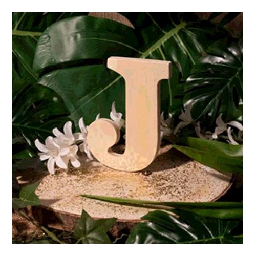 LETTRE EN BOIS &quot;J&quot; A DECORER