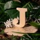 LETTRE EN BOIS "J" A DECORER