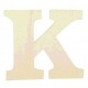 LETTRE EN BOIS "K" A DECORER