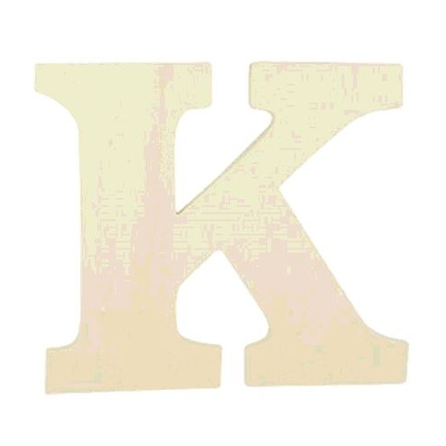 LETTRE EN BOIS "K" A DECORER