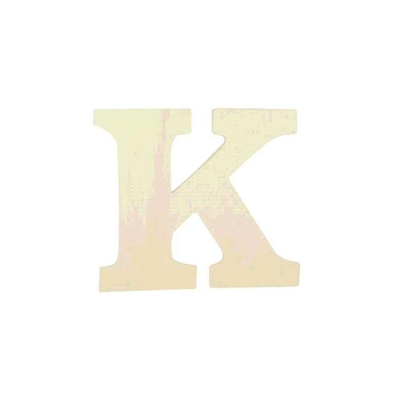 LETTRE EN BOIS "K" A DECORER