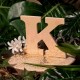 LETTRE EN BOIS "K" A DECORER