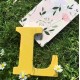 LETTRE EN BOIS "L" A DECORER