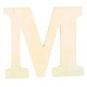 LETTRE EN BOIS "M" A DECORER