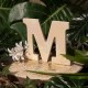 LETTRE EN BOIS "M" A DECORER