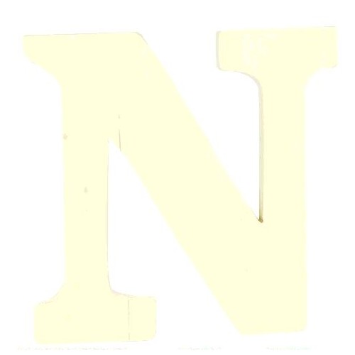 LETTRE EN BOIS "N" A DECORER