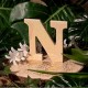 LETTRE EN BOIS "N" A DECORER