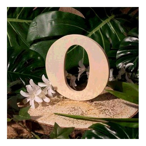 LETTRE EN BOIS &quot;O&quot; A DECORER