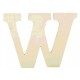 LETTRE EN BOIS "W" A DECORER