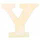 LETTRE EN BOIS "Y" A DECORER