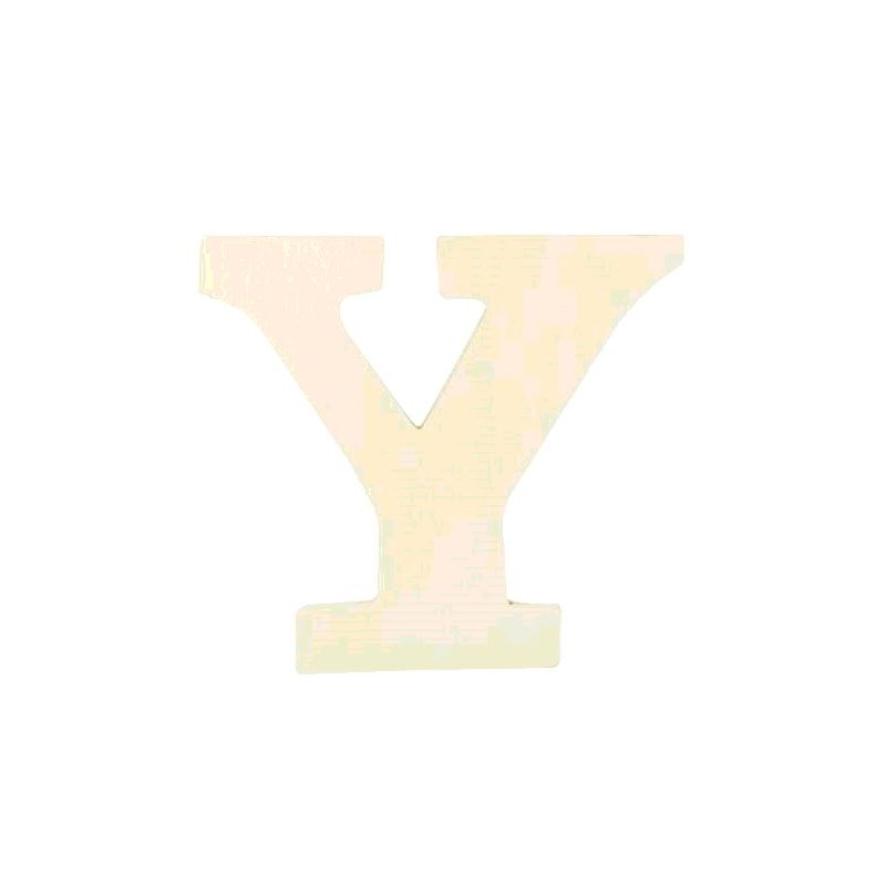 LETTRE EN BOIS "Y" A DECORER