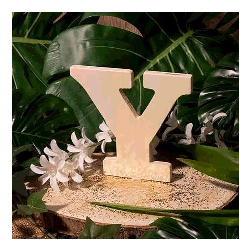 LETTRE EN BOIS &quot;Y&quot; A DECORER