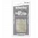 BOUGIES PAILLETTEES BLANC ALBATRE X10