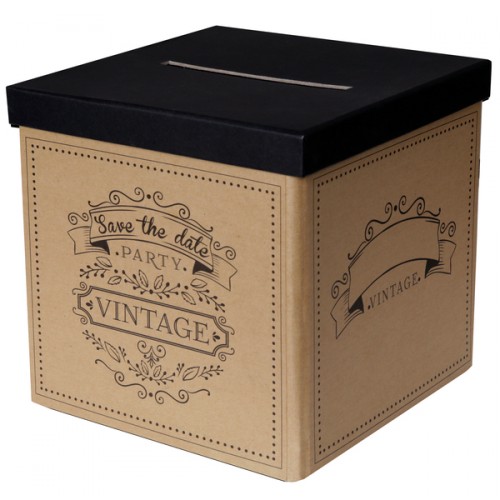 TIRELIRE VINTAGE KRAFT