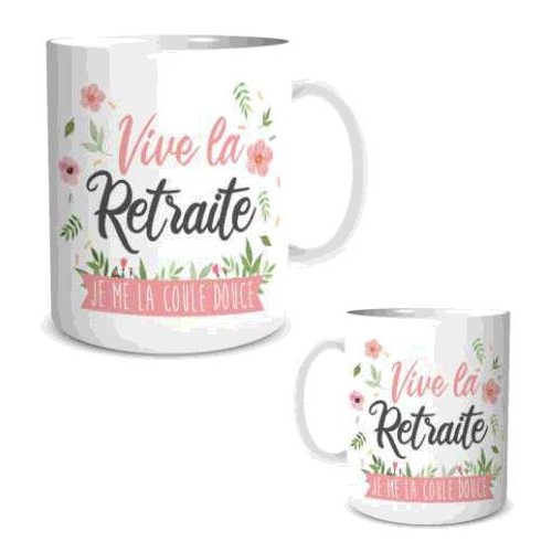 MUG FEMININ RETRAITE