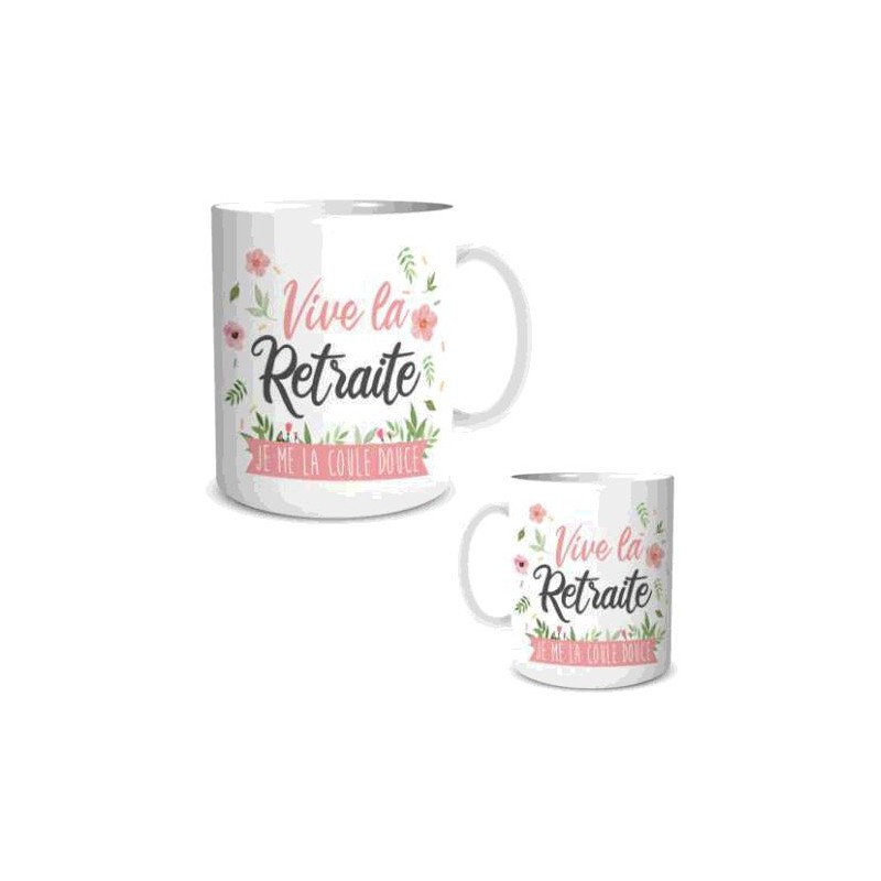 MUG FEMININ RETRAITE