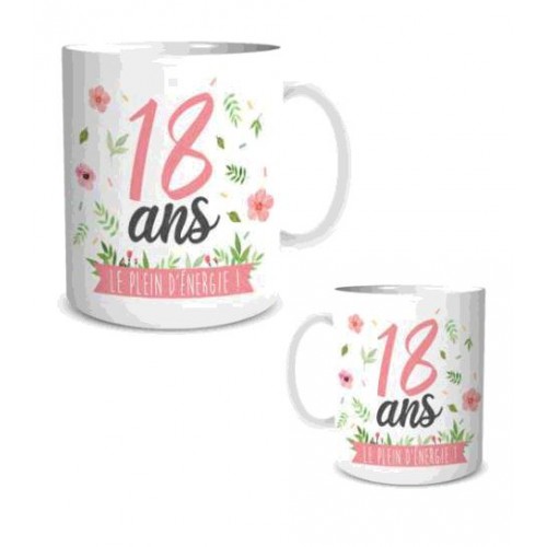 MUG FEMININ 18 ANS