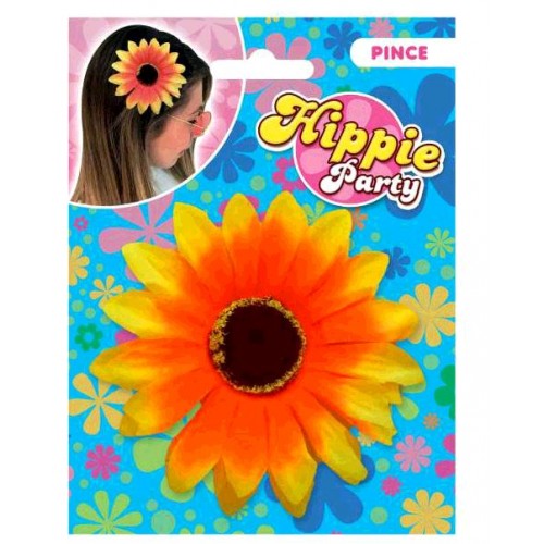 PINCE FLEUR TOURNESOL HIPPIE