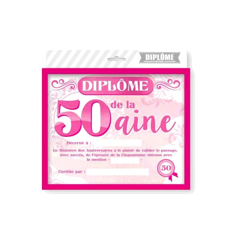 CADRE DIPLOME 50AINE FEMME