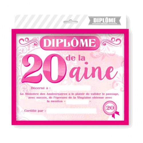 CADRE DIPLOME 20AINE FEMME