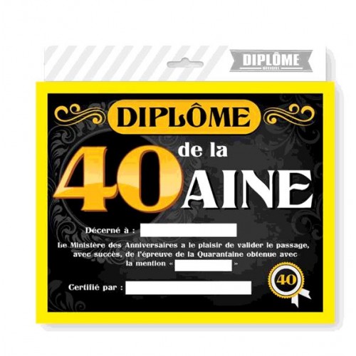 CADRE DIPLOME 40AINE HOMME