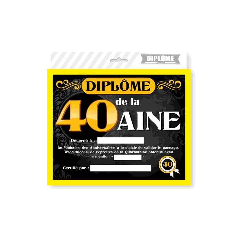 CADRE DIPLOME 40AINE HOMME