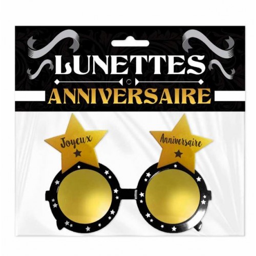 LUNETTES ETOILE JOYEUX ANNIVERSAIRE