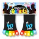 CHAUSSETTE A ORTEIL 40 MULTICOLORE