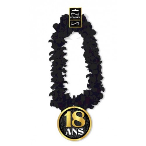 COLLIER FLEUR ANNIVERSAIRE HOMME 18 ANS