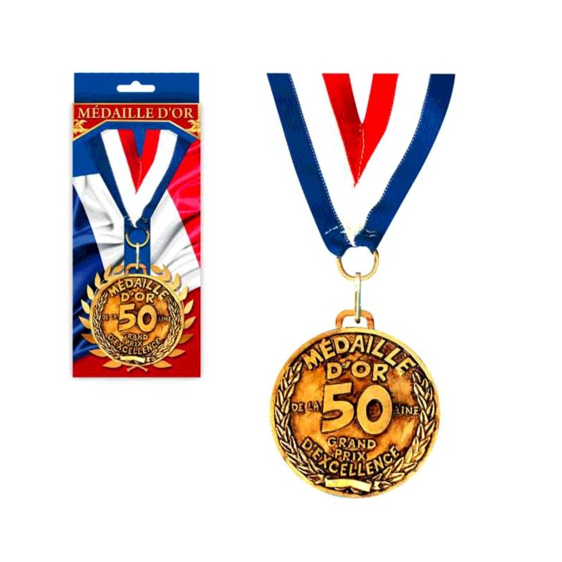 MEDAILLE D'OR 50 ANS