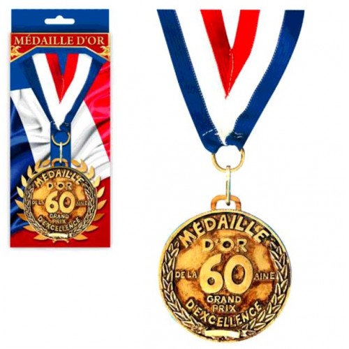 MEDAILLE D'OR 60 ANS