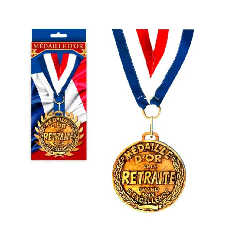 MEDAILLE D'OR RETRAITE