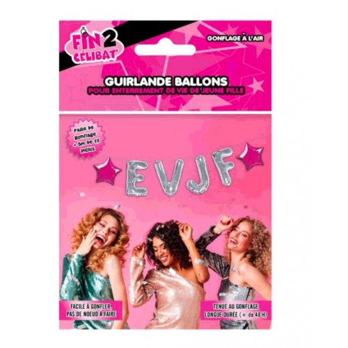 GUIRLANDE BALLONS EVJF