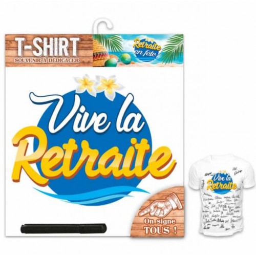 TEE SHIRT RETRAITE HOMME