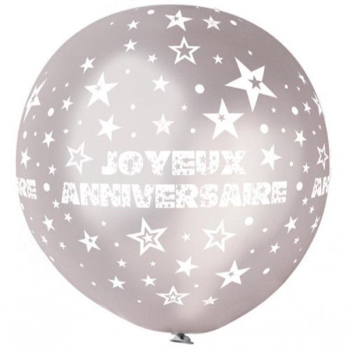 BALLON GEANT ANNIVERSAIRE