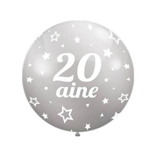 BALLON GEANT 20 ANS