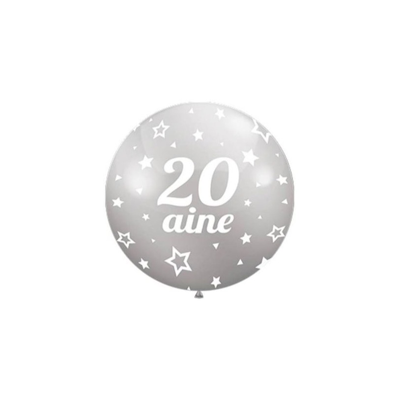 BALLON GEANT 20 ANS