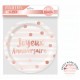 6 ASSIETTES PARTY BLUSH