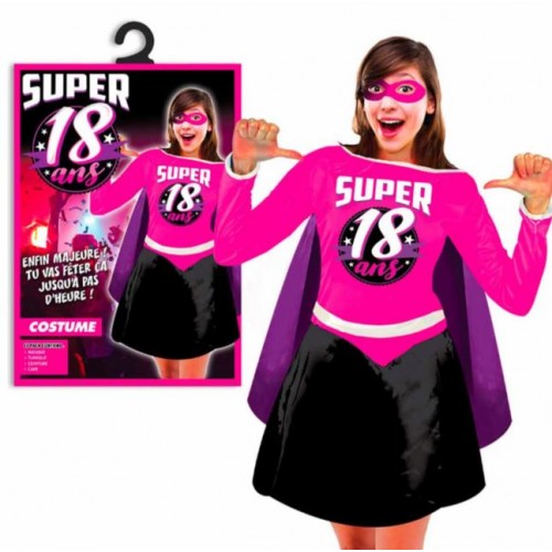 COSTUME SUPER 18 ANS FEMME