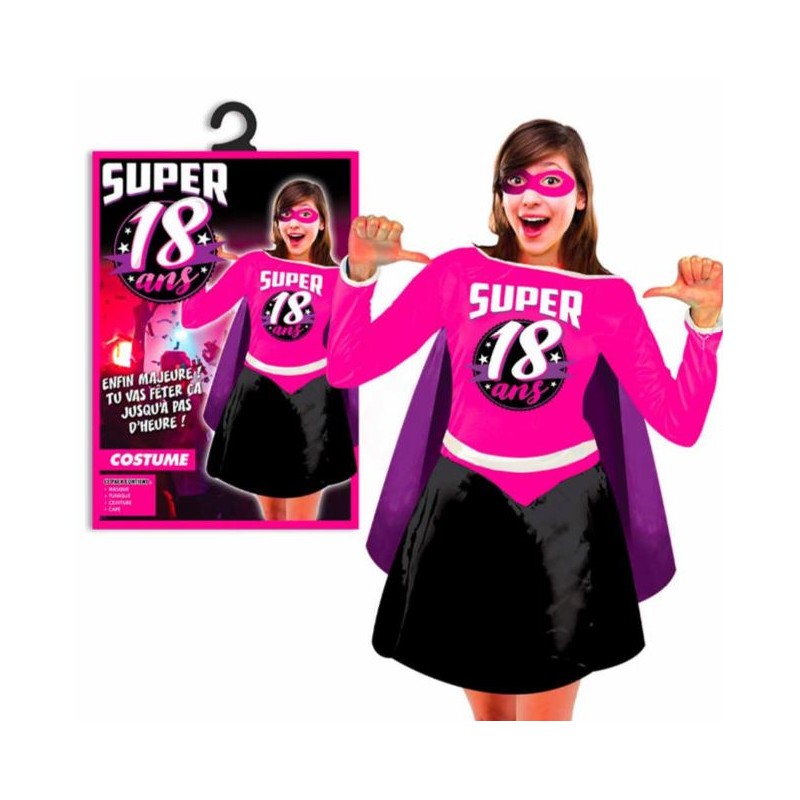 COSTUME SUPER 18 ANS FEMME