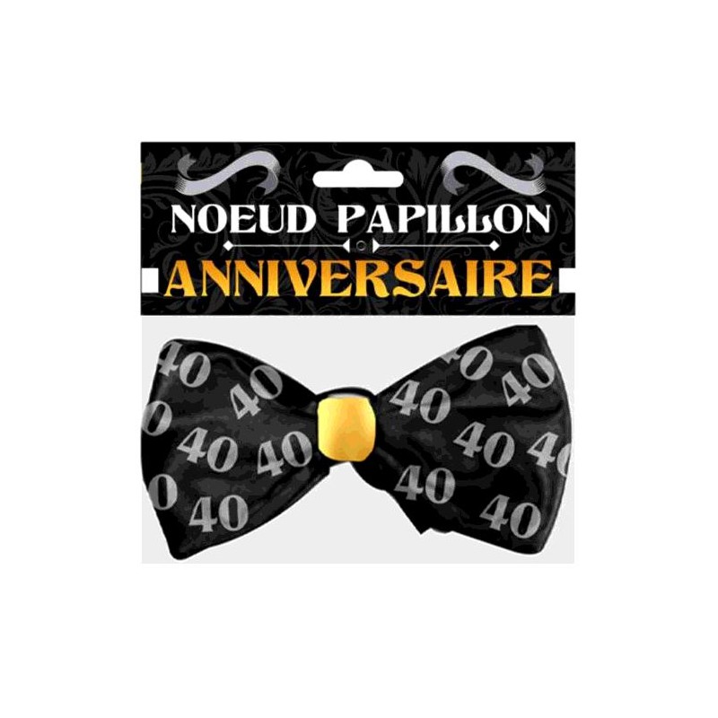 NOEUD PAPILLON 40 ANS HOMME