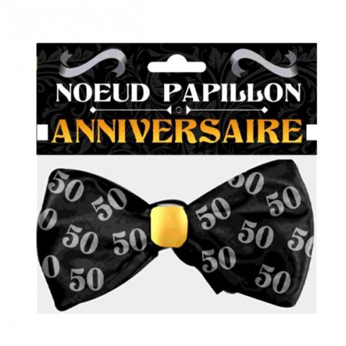 NOEUD PAPILLON 50 ANS HOMME