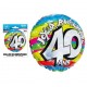 BALLON HELIUM 40 ANS