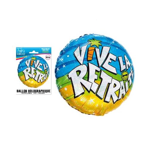 BALLON HELIUM RETRAITE