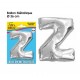 BALLON METAL ARGENT LETTRE Z