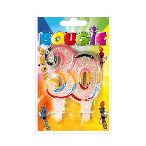 BOUGIE 30 ANS