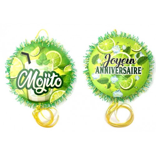 PINATA JOYEUX ANNIVERSAIRE MOJITO