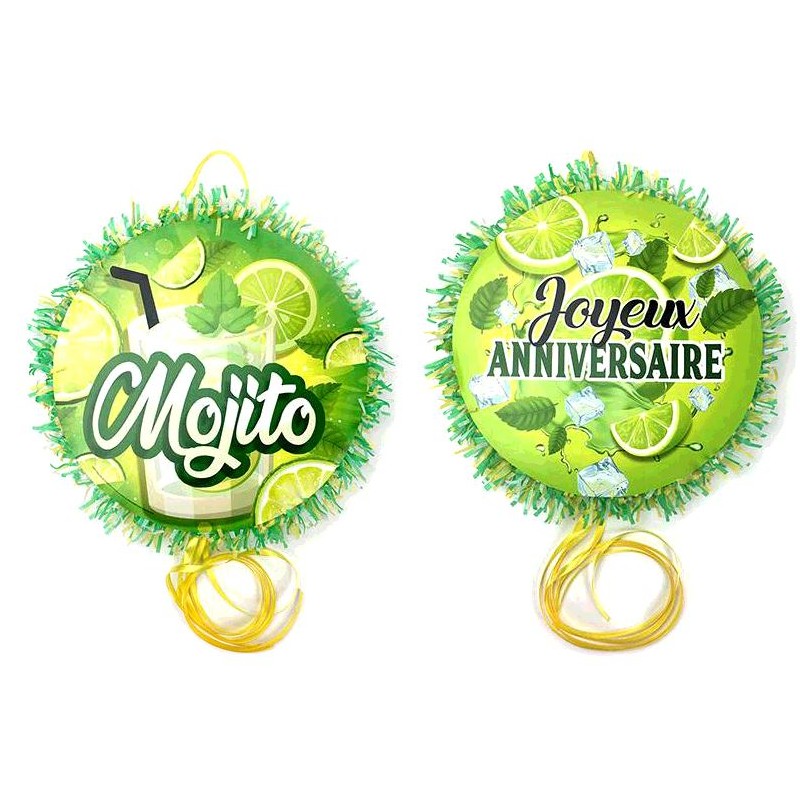 PINATA JOYEUX ANNIVERSAIRE MOJITO