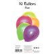 SACHET 10 BALLONS ASSORTIS FLUO