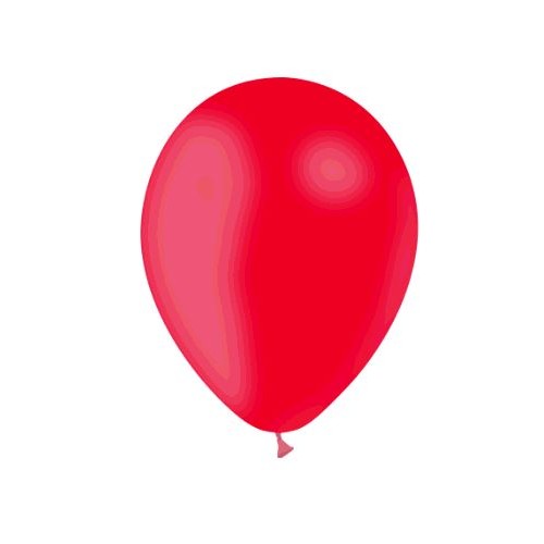 12 BALLONS ROUGE DIAMETRE 28CM